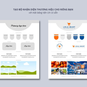 nhận diện thương hiệu cá nhân và doanh nghiệp