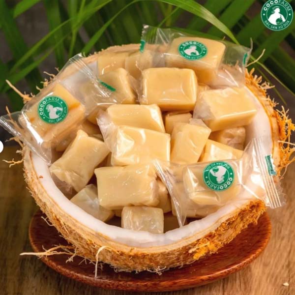 Kẹo dừa không đường Cocofarm