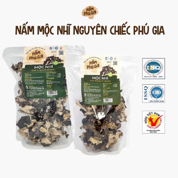 mộc nhĩ Phú Gia