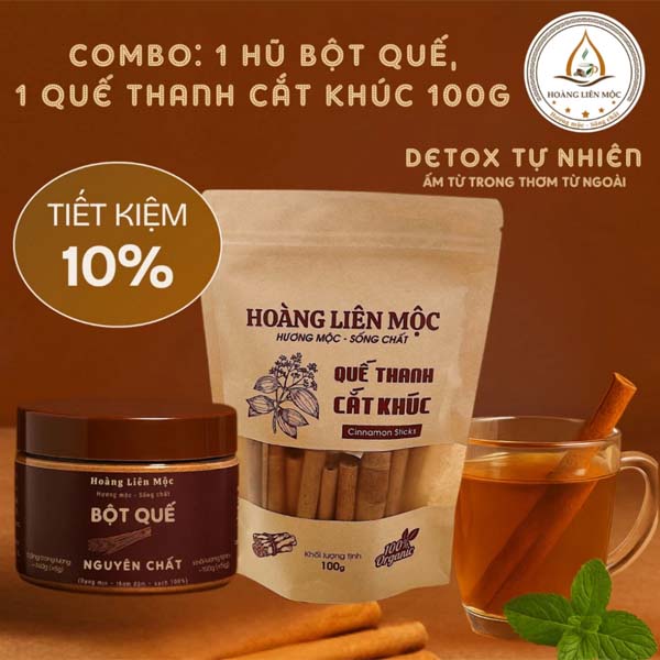 Bột quế và Thanh quế Yên Bái